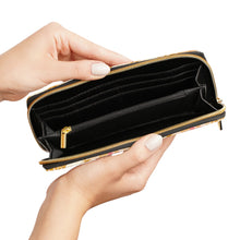 Load image into Gallery viewer, Zipper Wallet - Rosette Cranes