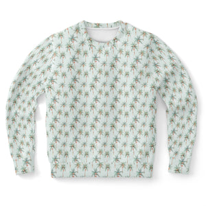 Festive Palms- Athletic Sweatshirt