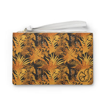 Load image into Gallery viewer, Clutch Bag - Golden Fronds