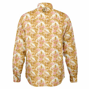 Long Sleeve Button Down Shirt - Rosette Cranes