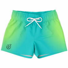 Load image into Gallery viewer, Kids Swim Trunks -Neon Ocean