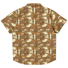 Load image into Gallery viewer, Warm Mid Mod- Kids Short Sleeve Button Down Shirt