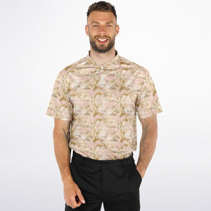 Blade Collar Polo Shirt - Winter Sunbathing
