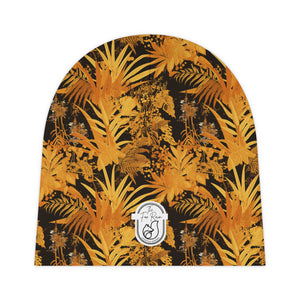 Baby Beanie - Golden Fronds