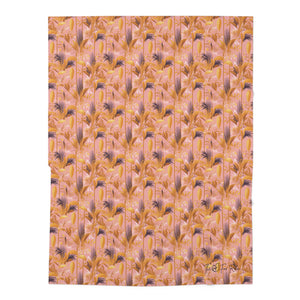 Baby Swaddle Blanket - Tropical Fronds
