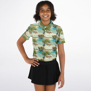 Sabal Beach Approach- Youth Polo Shirt
