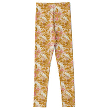 Load image into Gallery viewer, Kids Leggings - Rosette Cranes