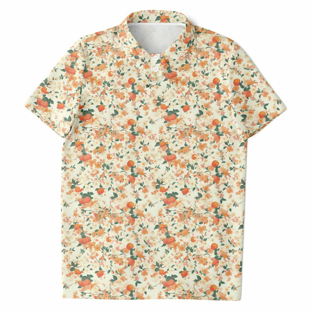 Orange Blossom- Kids Polo Shirt