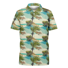 Load image into Gallery viewer, Sabal Beach Approach- Youth Polo Shirt
