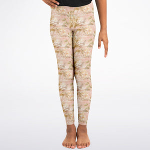 Kids Leggings - Winter Sunbathing