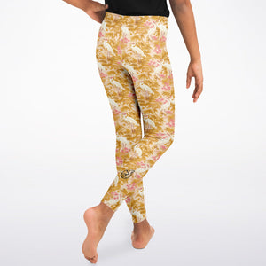 Kids Leggings - Rosette Cranes
