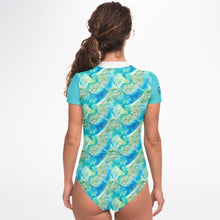 Load image into Gallery viewer, Womens Swim Bodysuit - Azul Adventure