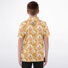 Load image into Gallery viewer, Kids Polo Shirt - Rosette Cranes