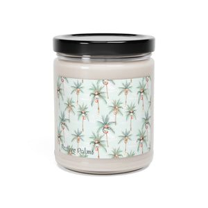 Festive Palms -Lavender + Sage Scented Soy Candle