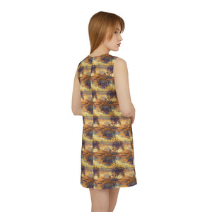 Florida Firesky- Aline Sleeveless Dress