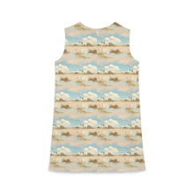 Load image into Gallery viewer, Pastel Ecosystem- Aline Sleeveless Dress