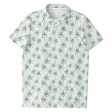 Load image into Gallery viewer, Festive Palms- Unisex Kids Polo Shirt