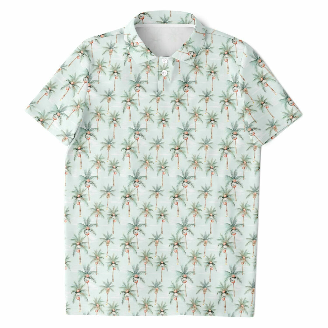 Festive Palms- Unisex Kids Polo Shirt