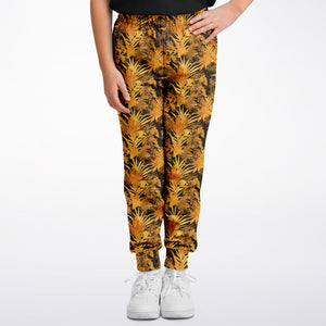 Youth Jogger Pant - Golden Fronds