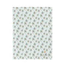 Load image into Gallery viewer, Festive Palms- Velveteen Plush Blanket