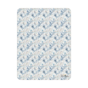 Neutral Toile Tropic Toddler Blanket