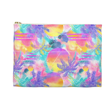 Load image into Gallery viewer, Accessory Pouch - 80s Geo Print