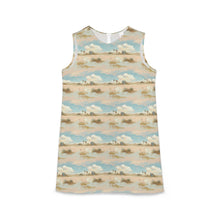 Load image into Gallery viewer, Pastel Ecosystem- Aline Sleeveless Dress
