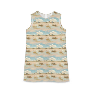 Pastel Ecosystem- Aline Sleeveless Dress