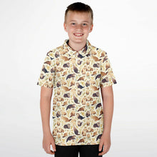 Load image into Gallery viewer, Otterly Fun- Kids Polo Shirt