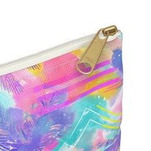 Load image into Gallery viewer, Accessory Pouch - 80s Geo Print