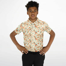 Load image into Gallery viewer, Orange Blossom- Kids Polo Shirt