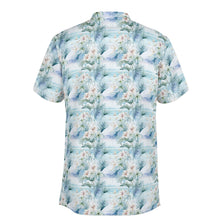 Load image into Gallery viewer, Floral Tropics- Blade Collar Polo Shirt
