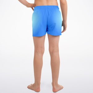 Kids Swim Trunks - Dark Blue Fade