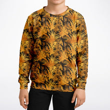 Load image into Gallery viewer, Youth Sweatshirt – Golden Fronds