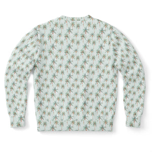 Festive Palms- Athletic Sweatshirt