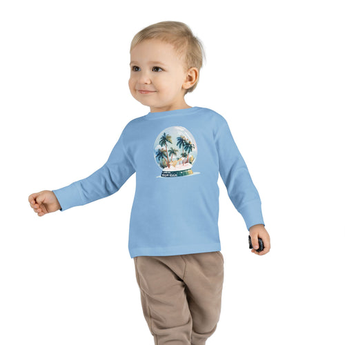 Chungi Snow Globe- Toddler LS Tee