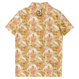 Kids Polo Shirt - Rosette Cranes