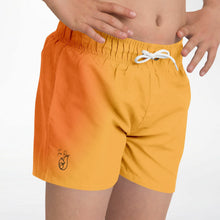 Load image into Gallery viewer, Kids Swim Trunks - Yellow Orange Gradient