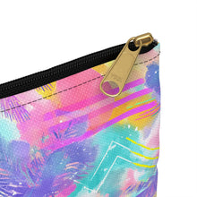 Load image into Gallery viewer, Accessory Pouch - 80s Geo Print