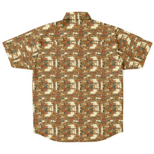 Load image into Gallery viewer, Warm Mid Mod- Mens Short Sleeve Button Down Shirt
