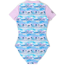 Load image into Gallery viewer, Womens Swim Bodysuit - Chill Wave