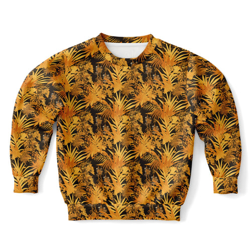 Youth Sweatshirt – Golden Fronds