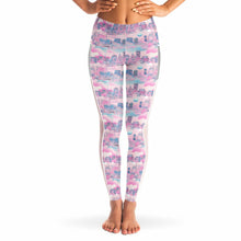 Load image into Gallery viewer, 80s City Pop Mesh with Pocket Legging