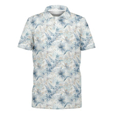 Load image into Gallery viewer, Neutral Tropic Toile- Youth Polo Shirt