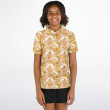 Load image into Gallery viewer, Kids Polo Shirt - Rosette Cranes