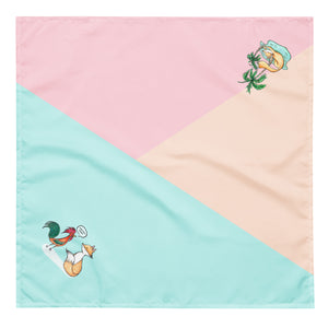 Pastel La Playa - Print bandana