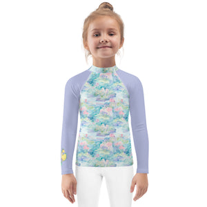 Water Lily Dragon- UPF 50+ Kids Rash Guard