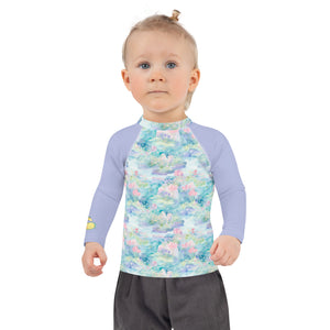 Water Lily Dragon- UPF 50+ Kids Rash Guard