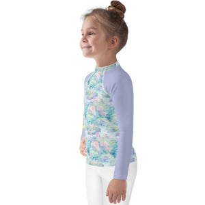 Water Lily Dragon- UPF 50+ Kids Rash Guard
