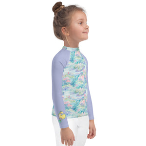 Water Lily Dragon- UPF 50+ Kids Rash Guard